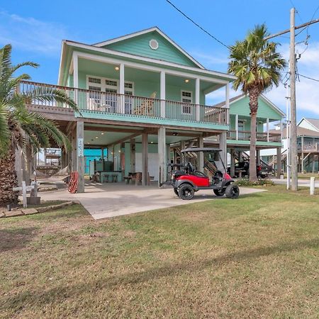 Steps To Beach Golf Cart About Time Beach Retreat Bolivar Peninsula Экстерьер фото