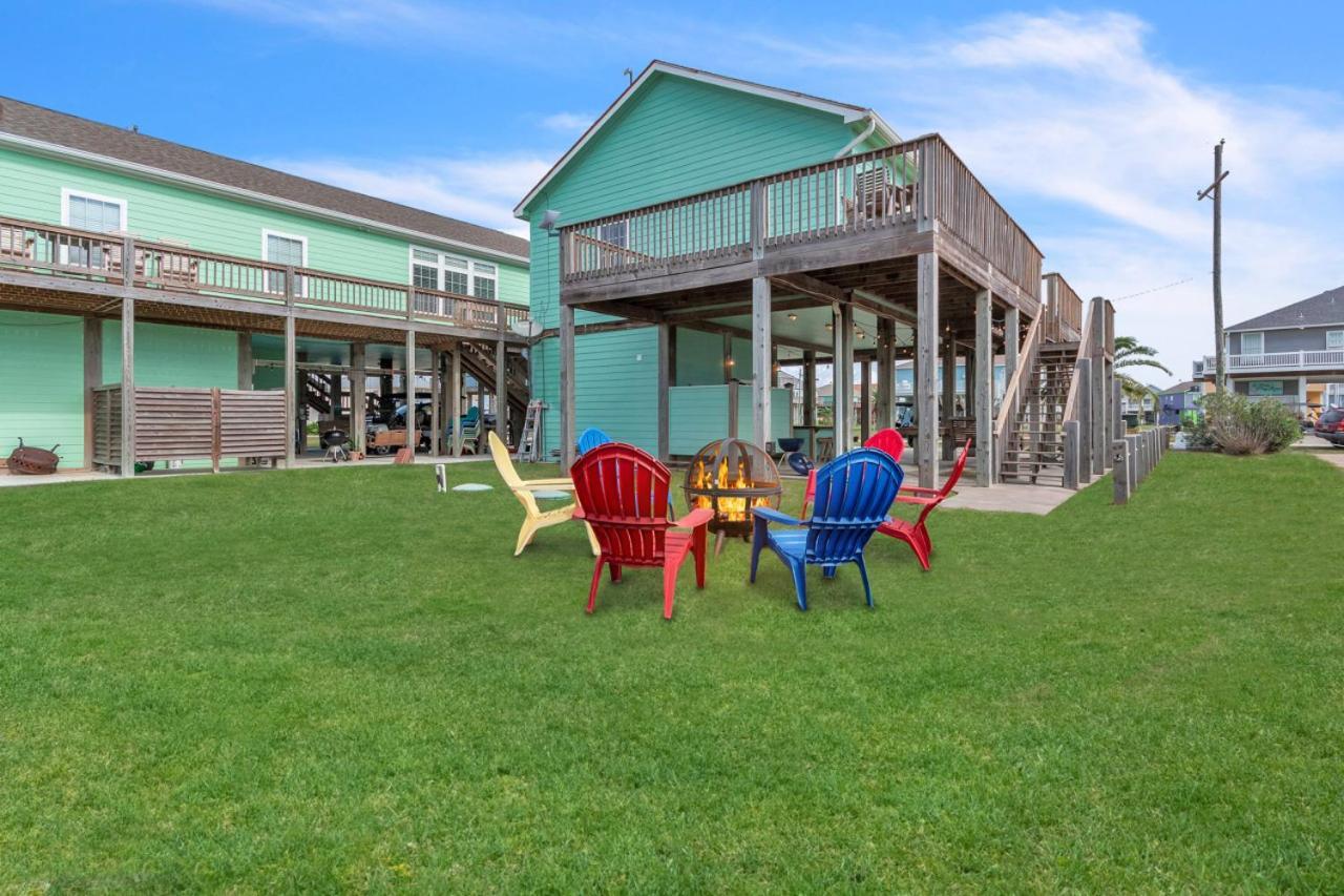 Steps To Beach Golf Cart About Time Beach Retreat Bolivar Peninsula Экстерьер фото