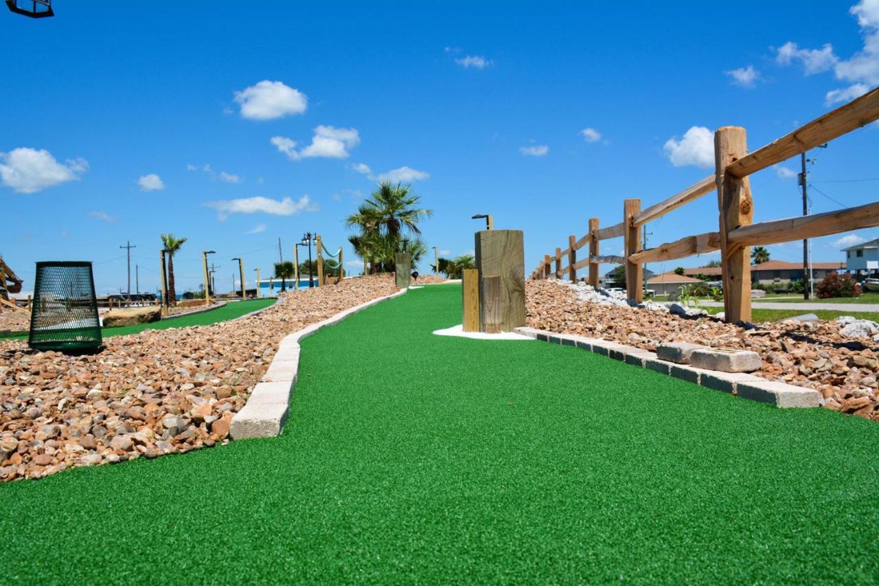 Steps To Beach Golf Cart About Time Beach Retreat Bolivar Peninsula Экстерьер фото